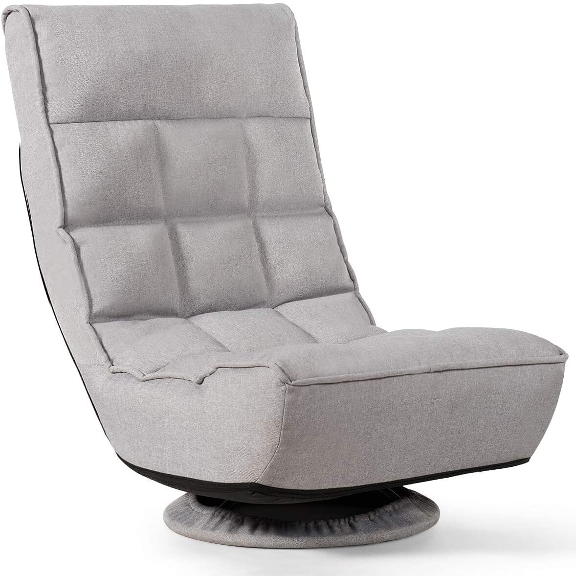 Giantex 360 Degree Swivel Gaming Chair, 4-Position Adjustable Folding